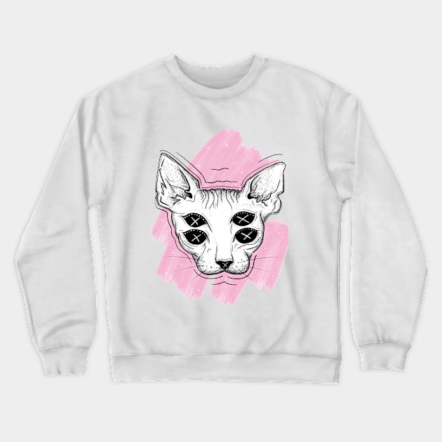 Felis Catus Crewneck Sweatshirt by nannasaidno